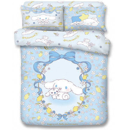 CN2402 -  Cinnamoroll 1300針天絲綿床品套裝