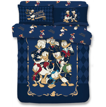 DD2402 - Donald Duck 1000針絲般綿床品套裝