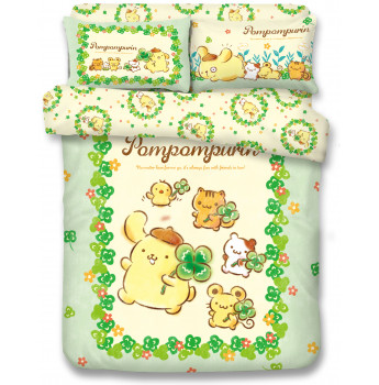 PN2401 - Pompompurin 1000針絲般綿床品套裝